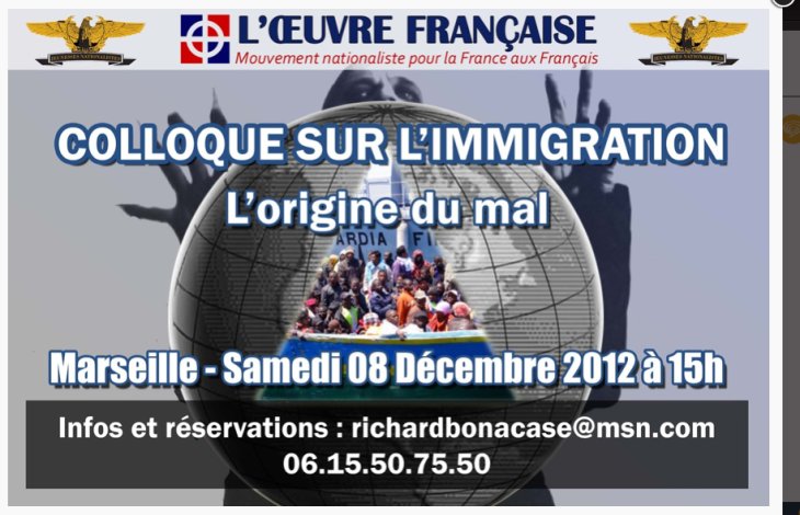 colloque marseille 8 décembre