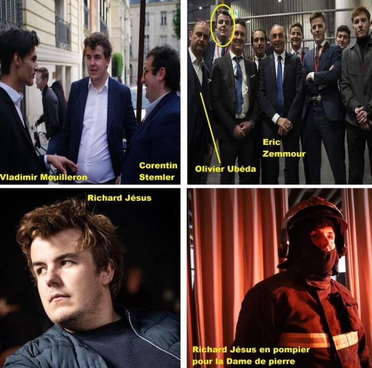 Richard Jésus, acteur pour la Dame de pierre et attaché de presse de Symphonia Productions. Il a participé à la campagne 2022 d'Eric Zemmour.